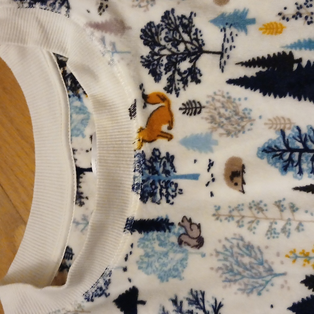 Secret Treasures pj's womens size small 4-6 Winter wonderland scene - Picture 3 of 9